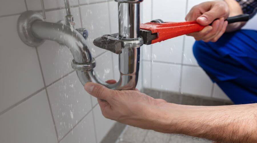 Local sewer line repair in Chefornak, AK